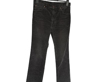 Levi’s 630 vintage de terciopelo, corte bota acampanada, años 80-90, Francia, talla M