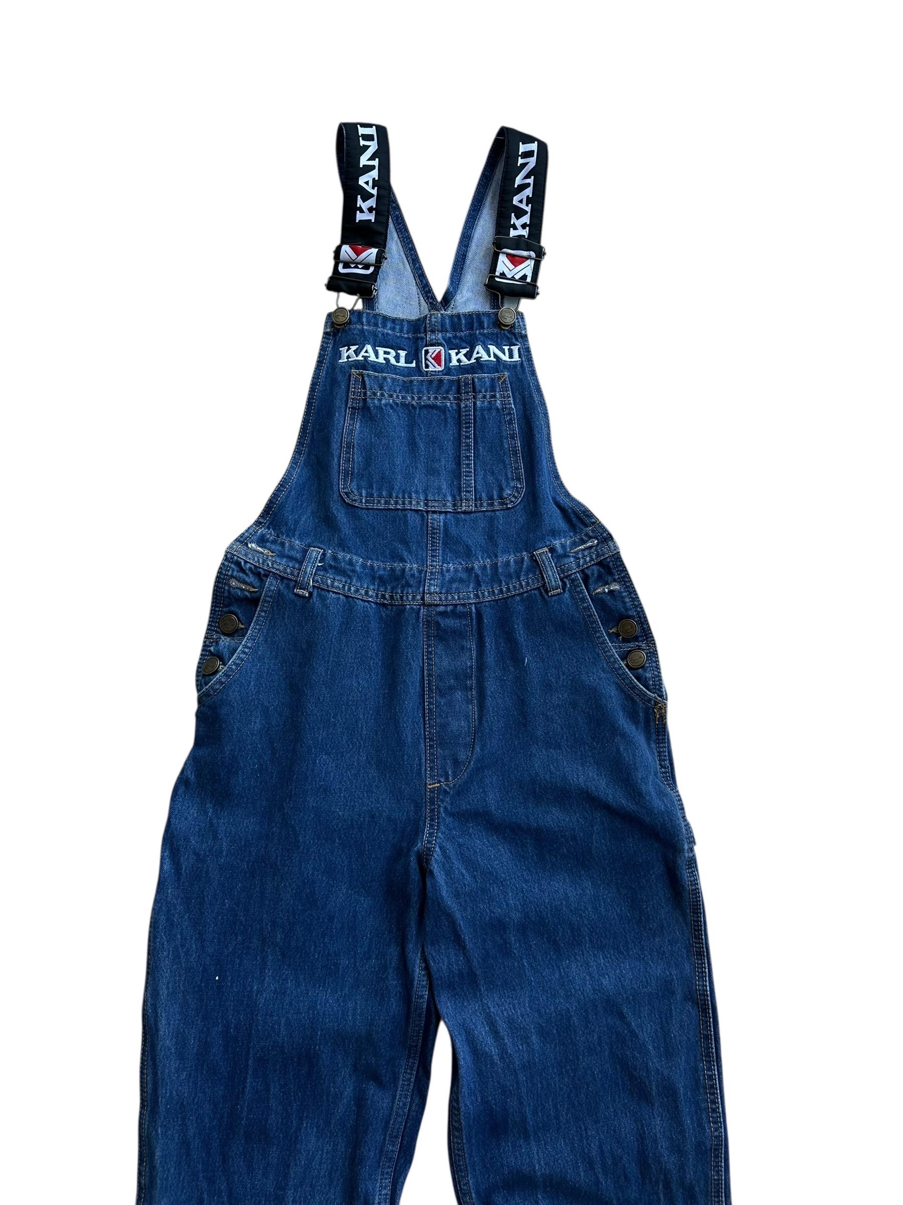 Vintage Karl Kani Denim Overalls 90s Hip-hop Logo - Etsy Canada