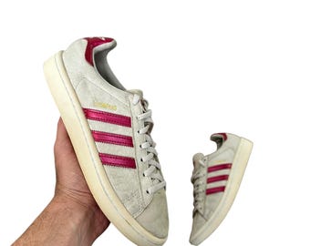 Vintage Adidas Campus Beige Sneakers Size 6