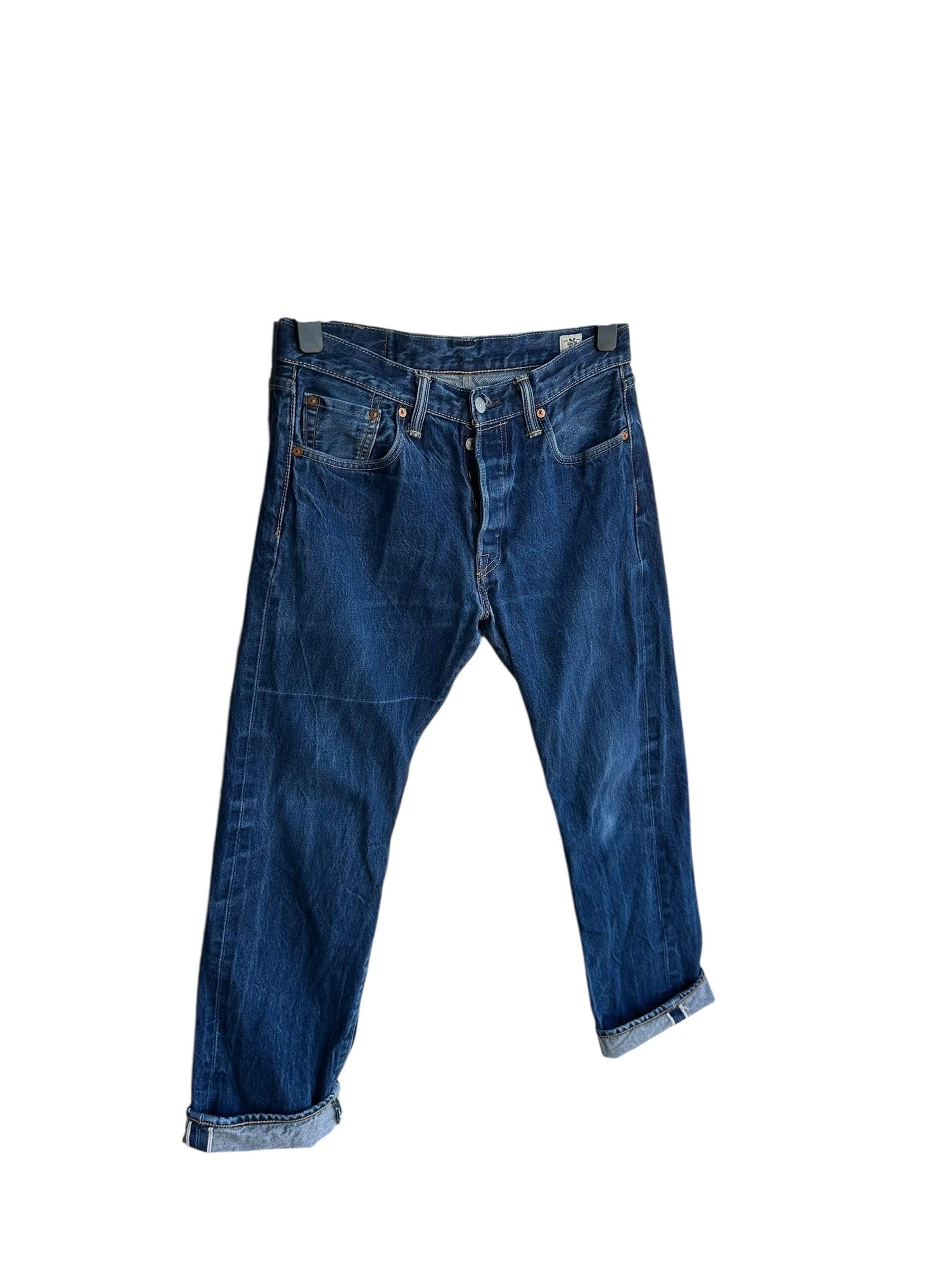 パンツ Levi's 501 WHITE OAK CONE Selvedge DENIM Levis 501 29 Tapered White Oak Cone Denim Red Line Selvedge