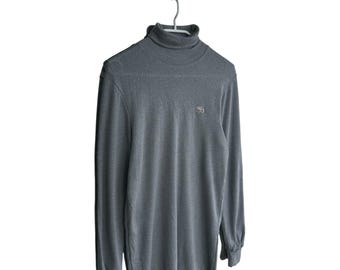 Vintage Lacoste Wool Turtleneck Shirt Sz M/L