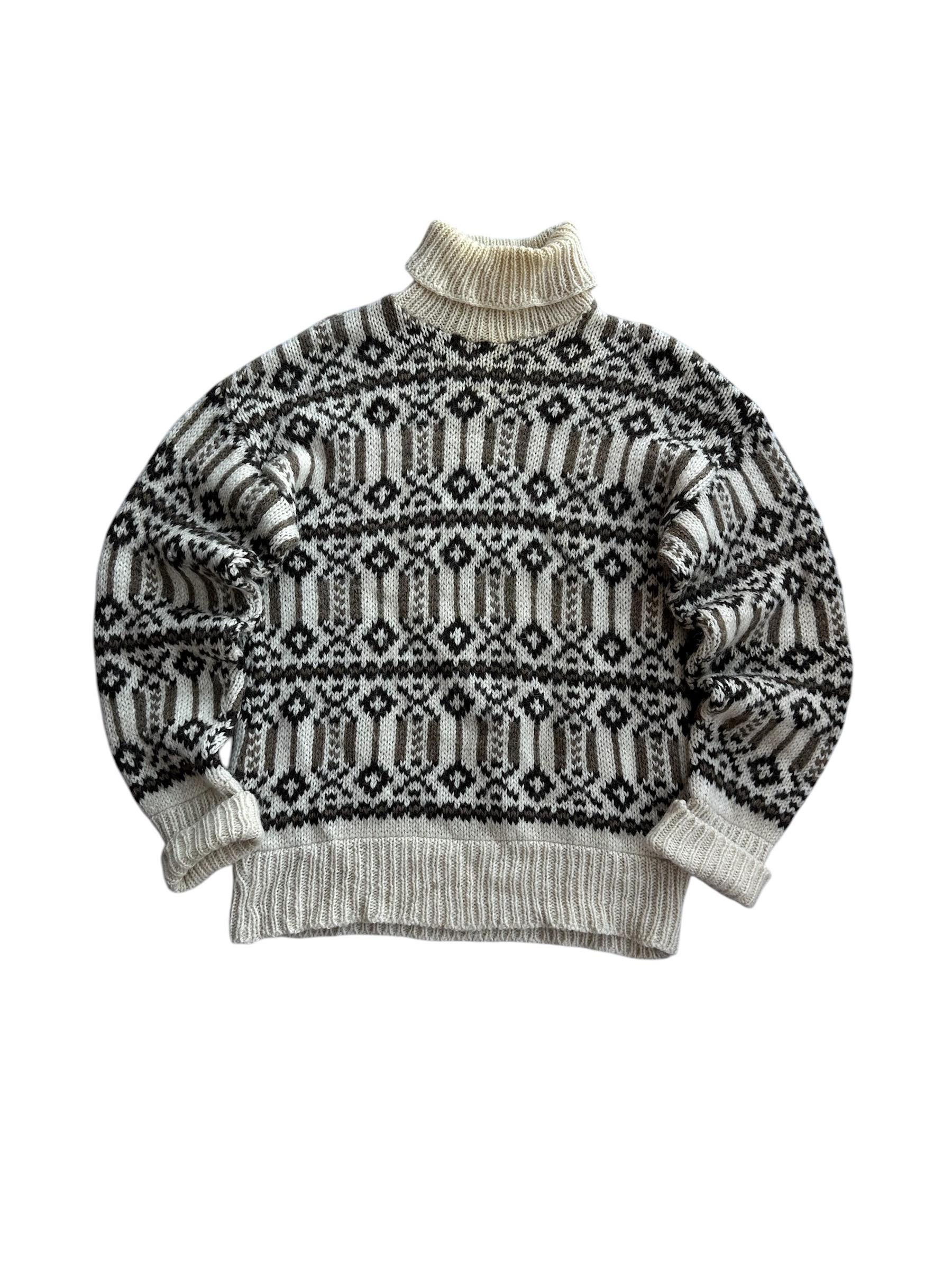 Vintage Runox Scandia Strik Denmark Wool Turtleneck Sweater