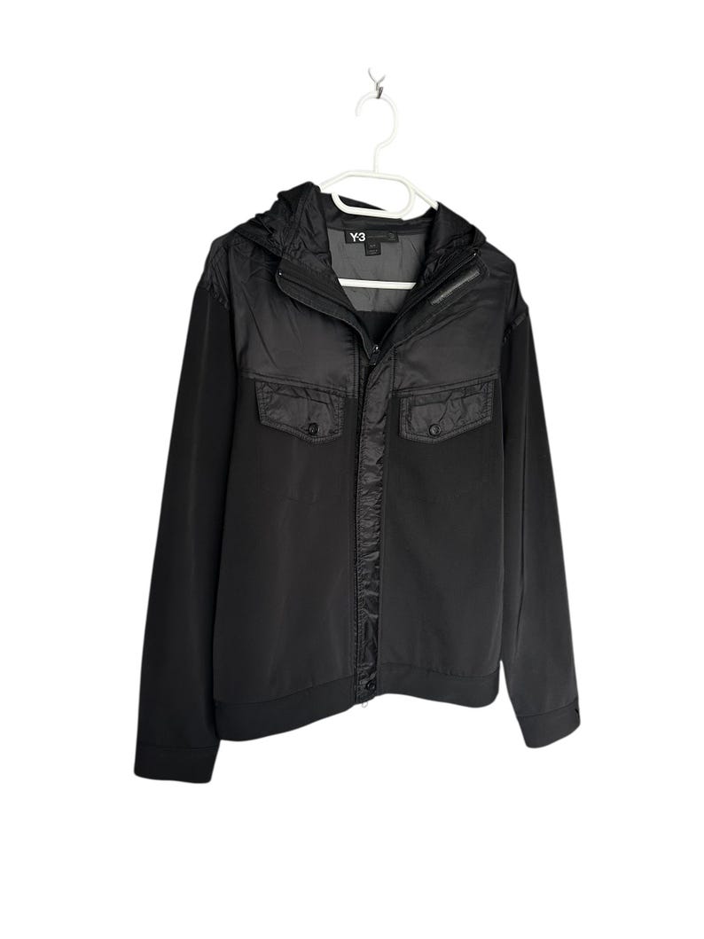 Adidas Y-3 Yohji Yamamoto Herren Nylon Windbreaker Zip Jacke Gr. S Bild 1