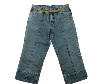 Vintage O'Neil Bordbabes denim korte jeans, maat M
