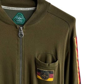 Vintage Puma Rudolf Dassler Rare Zip Track Jacket - Etsy