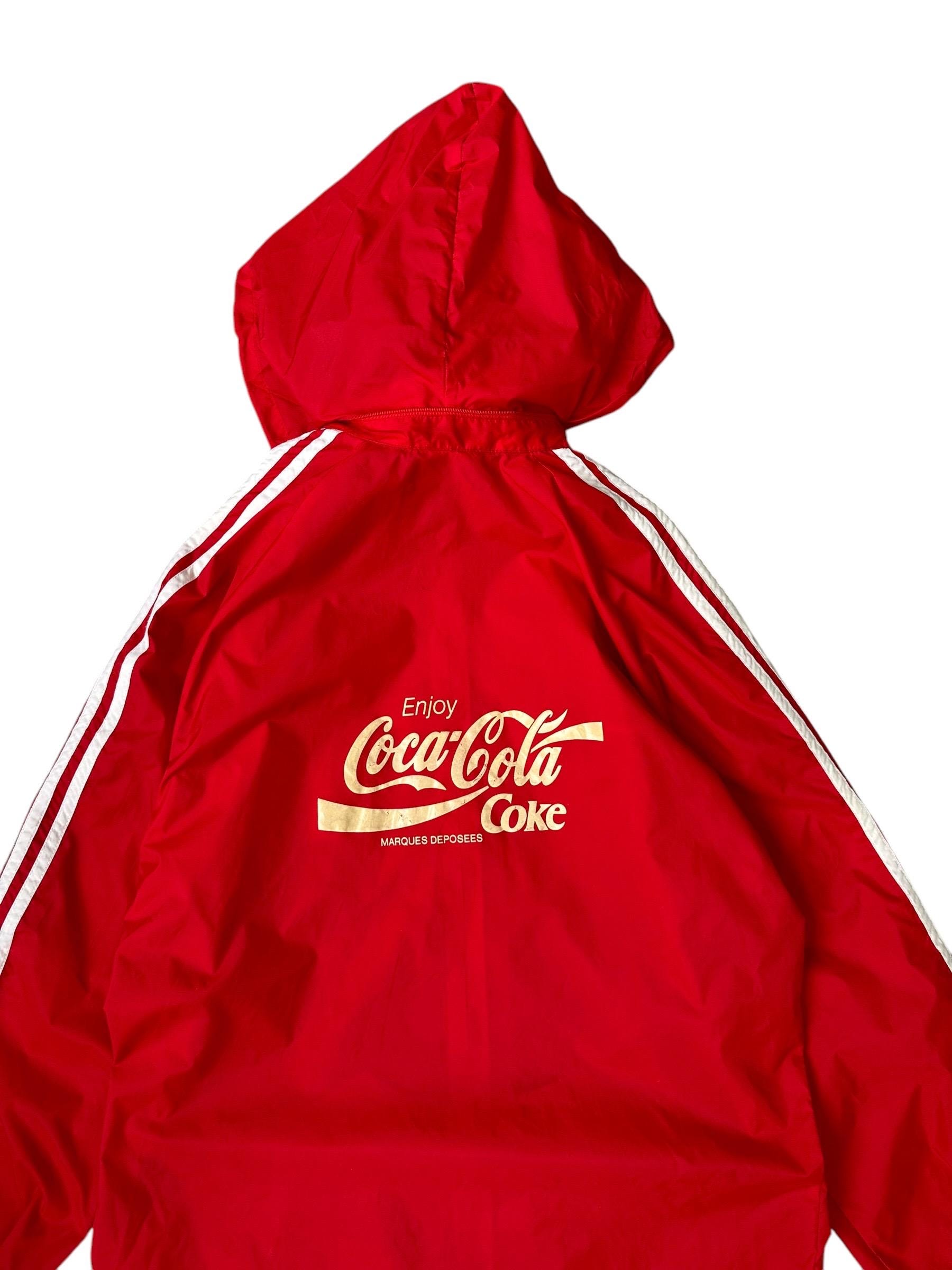 Vintage Adidas X Coca Cola Logo Nylon Light Jacket 90s - Etsy