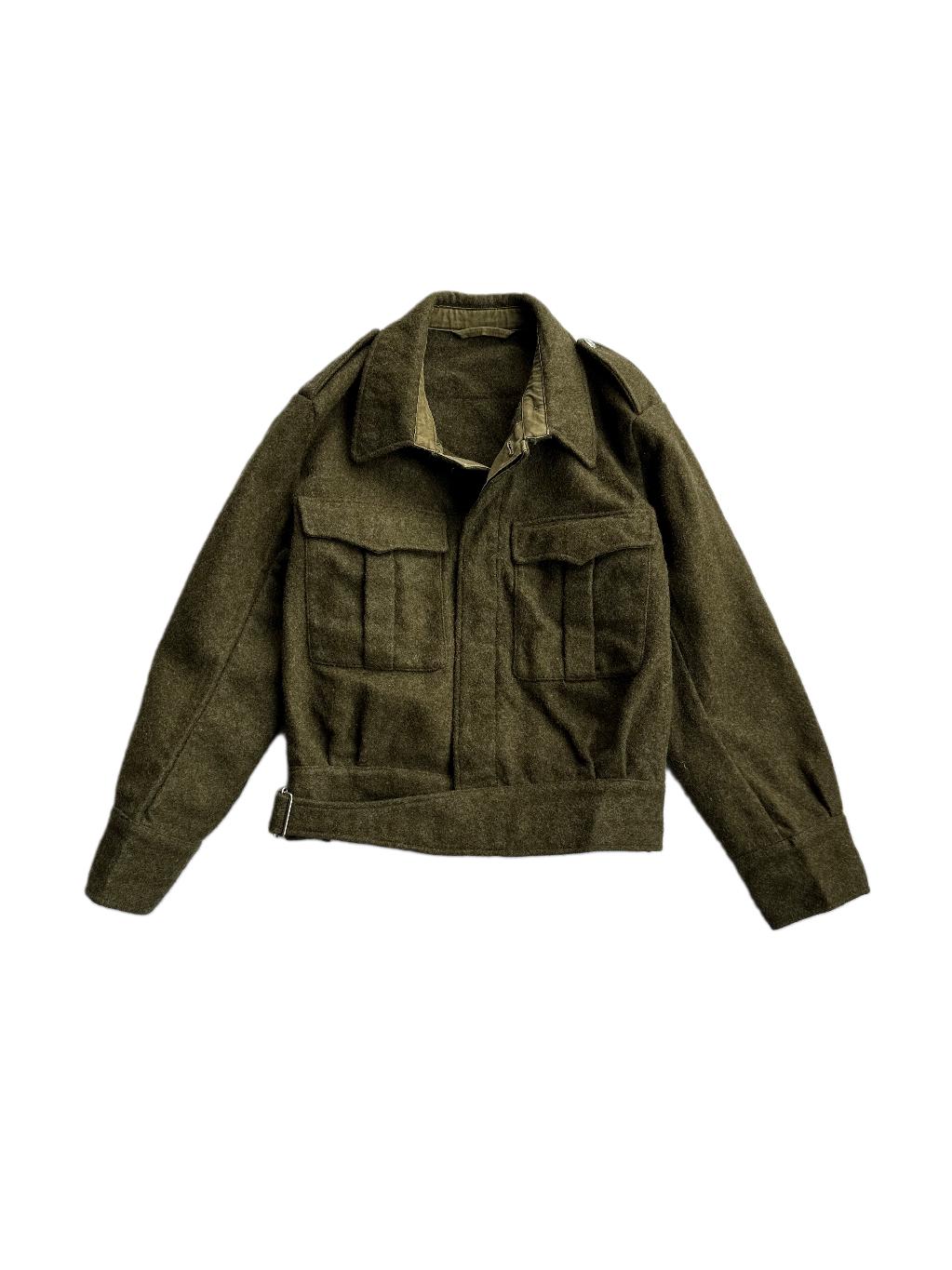 【VESP】TWOWAY MILITALY SHIRTS JACKET Ⅱ Vintage 1990 West Germany Army Military Jacket ,green Cotton