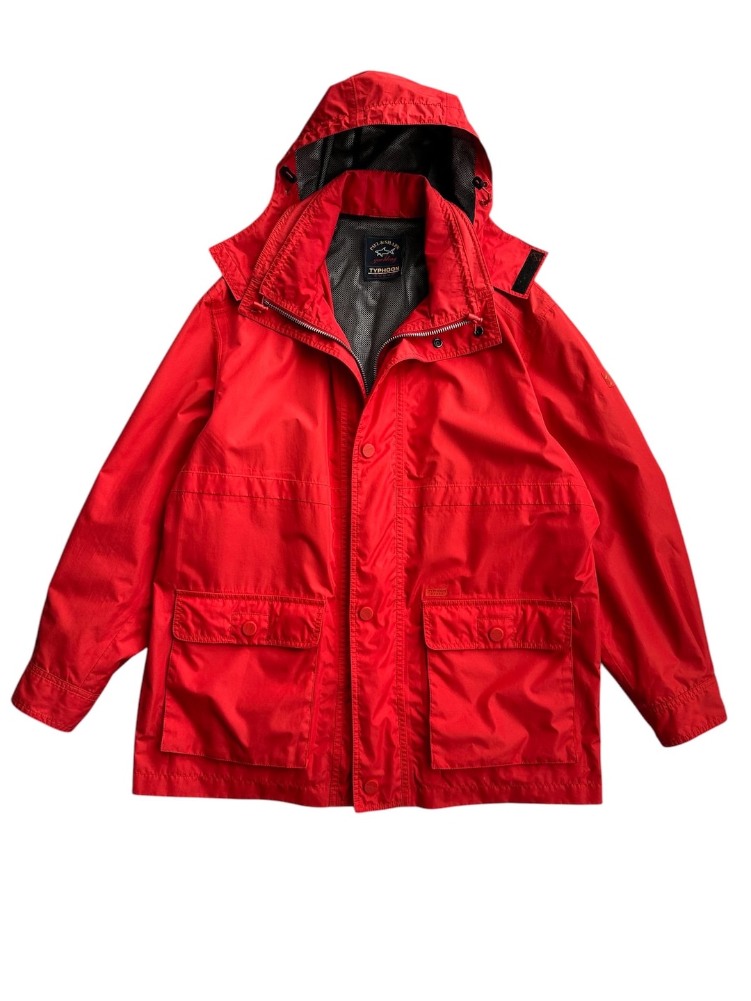 Vintage Paul & Shark Typhoon 20000 Red Windbreaker Jacket - Etsy