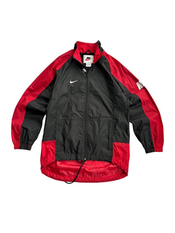 Vintage Nike Nylon Big Swoosh Hooded Jacket - Etsy