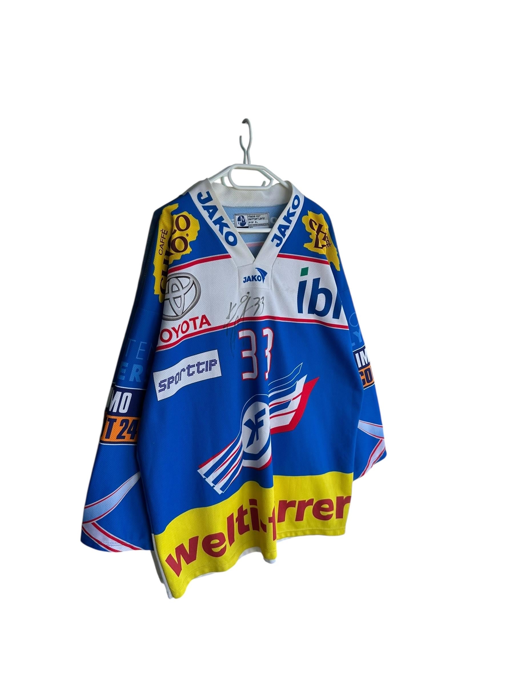Chemise Hockey Davos Suisse – Taille XL Adulte – Excellent état