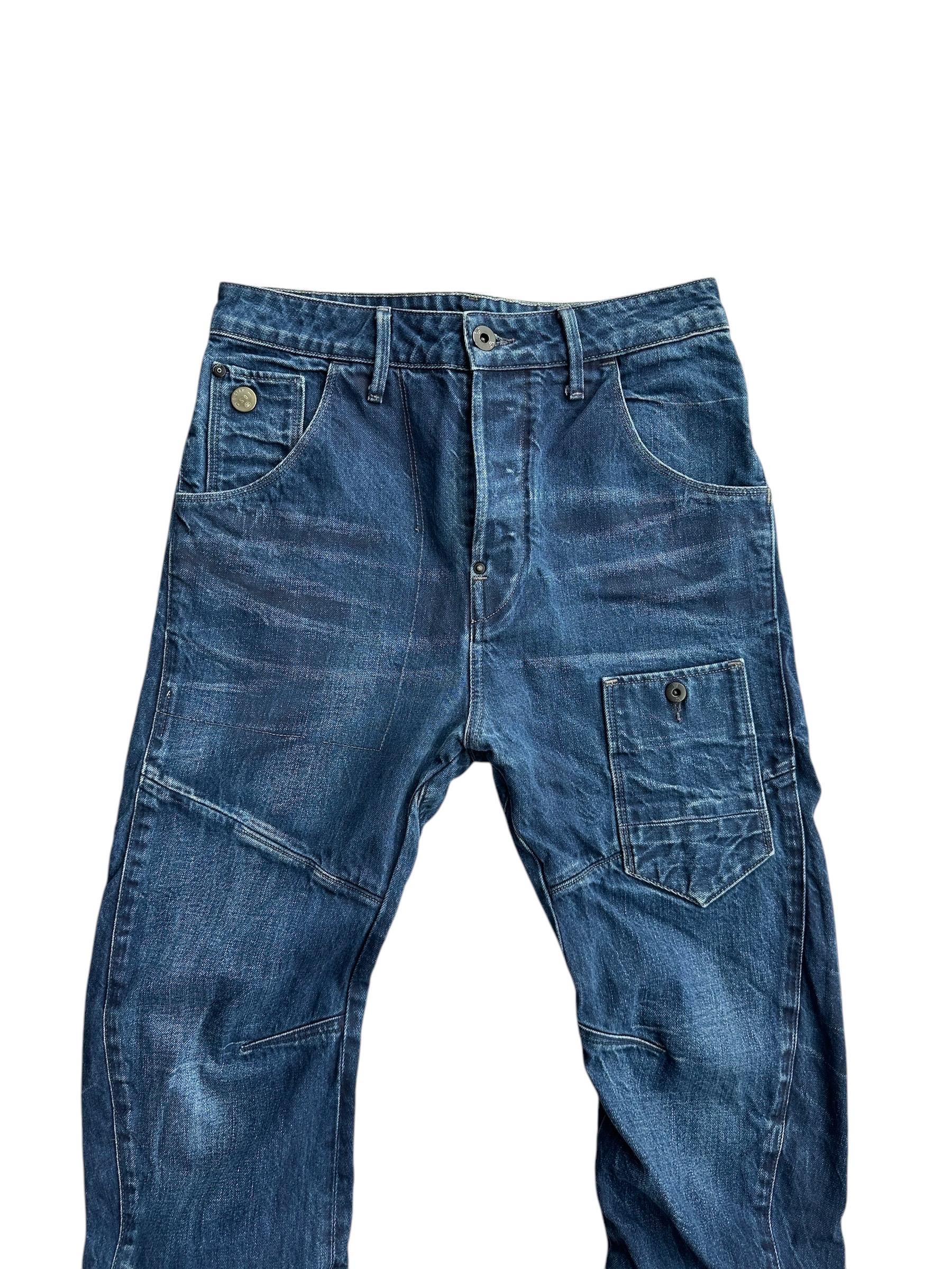 Vintage G Star Raw Alcatraz 3D Loose Tapered Jeans - Etsy