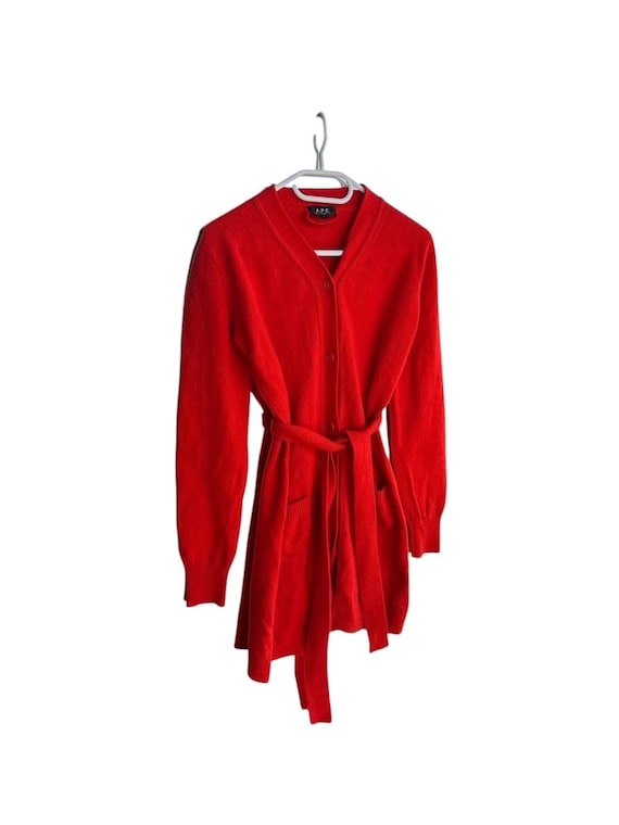 A.P.C., Vintage A.P.C. Woman Wool Cardigan Sweater Sz S