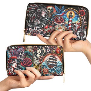 Ed Hardy Wallet - Etsy
