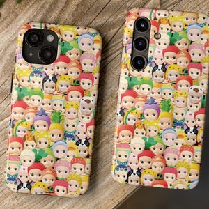 Sonny Angel Inspired Phone Case for iPhones and Samsung Galaxy. Sonny Angel Accessories | Sonny Angel Harvest Series, Sonny Angel Phone Case