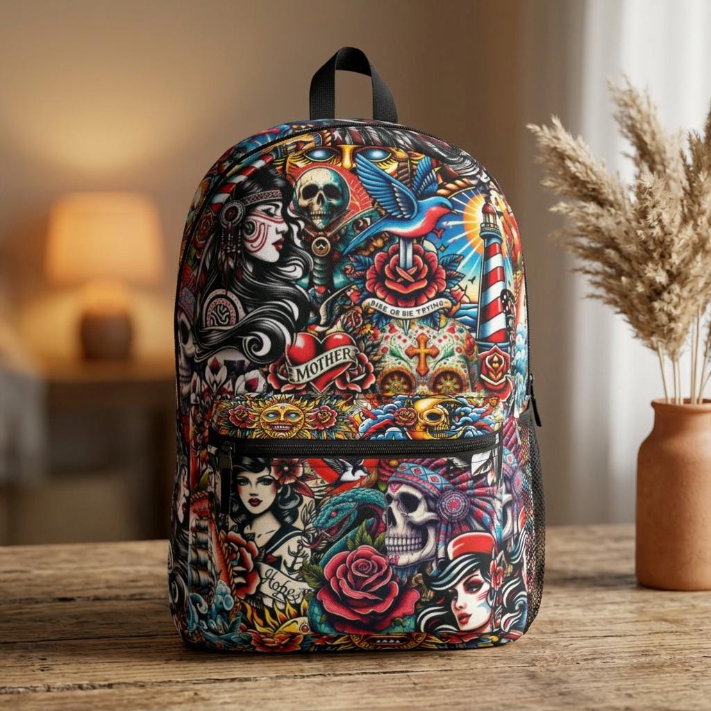 Ed Hardy Backpacks - Etsy
