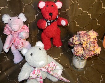Valentine's, teddy, bear, plush, stuffed animal