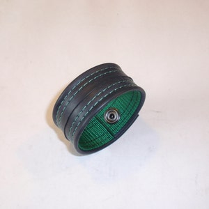 Pulsera de caucho reciclado - Verde
