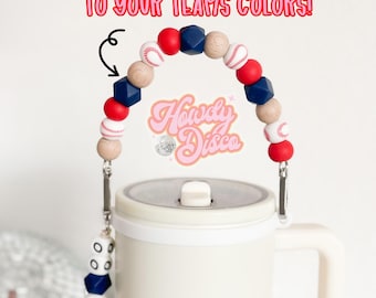 Stanley Cup handle , water bottle handle, Stanley Cup Accessories, Tumbler Handle, Silicone Bead handle, tumbler chain, handle for tumbler