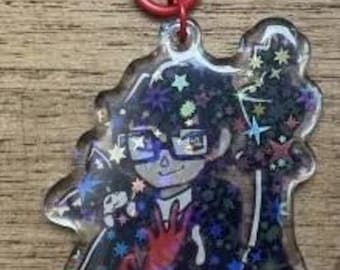 Joker Persona 5 Holo Keychain