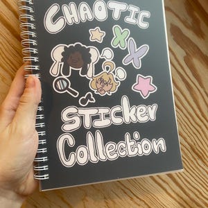 Chaotic OCs Reusable Stickerbook