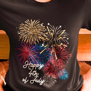 4th of July Shirt, Red White and Blue Tee, Freedom Top, Summer BBQ, USA Patriotic Apparel, Independence Day Clothing
