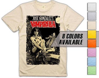 Vampirella V18 Men's T Shirt all sizes S-5XL 8 Colors available
