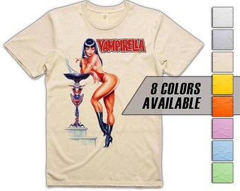 Vampirella V14 Men's T Shirt all sizes S-5XL 8 Colors available