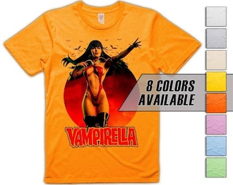 Vampirella V3 Men's T Shirt all sizes S-5XL 8 Colors available