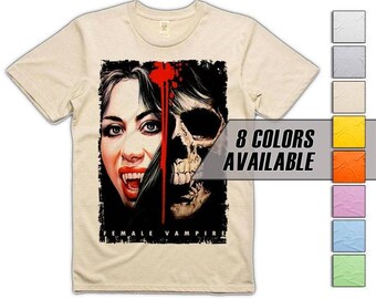 Female Vampire V1 Men's T Shirt all sizes S-5XL 8 Colors available
