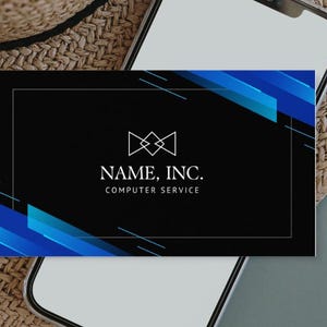 Set de cartes de visite