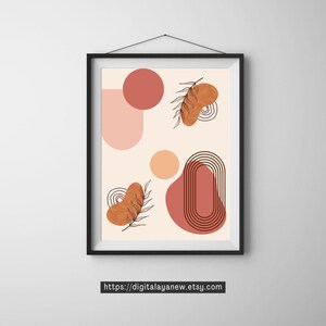 Minimalist Geometric Poster - Digital Download