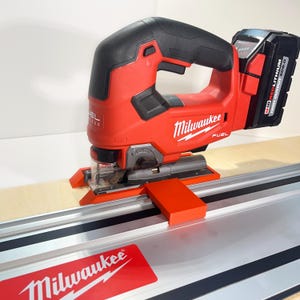 Track Guide for Milwaukee Jig Saw M18- Compatible with Milwaukee/Makita/Festool/Wen Tracks