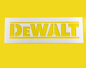 DeWalt Tools Stencil