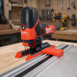 Track Guide for Milwaukee M12 Fuel Jig Saw - Compatible with Milwaukee/Makita/Festool + Tracks