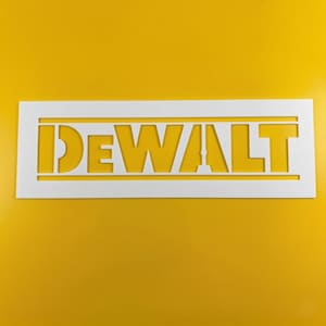 DeWalt Tool Stencil