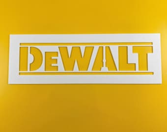 DeWalt Tool Stencil