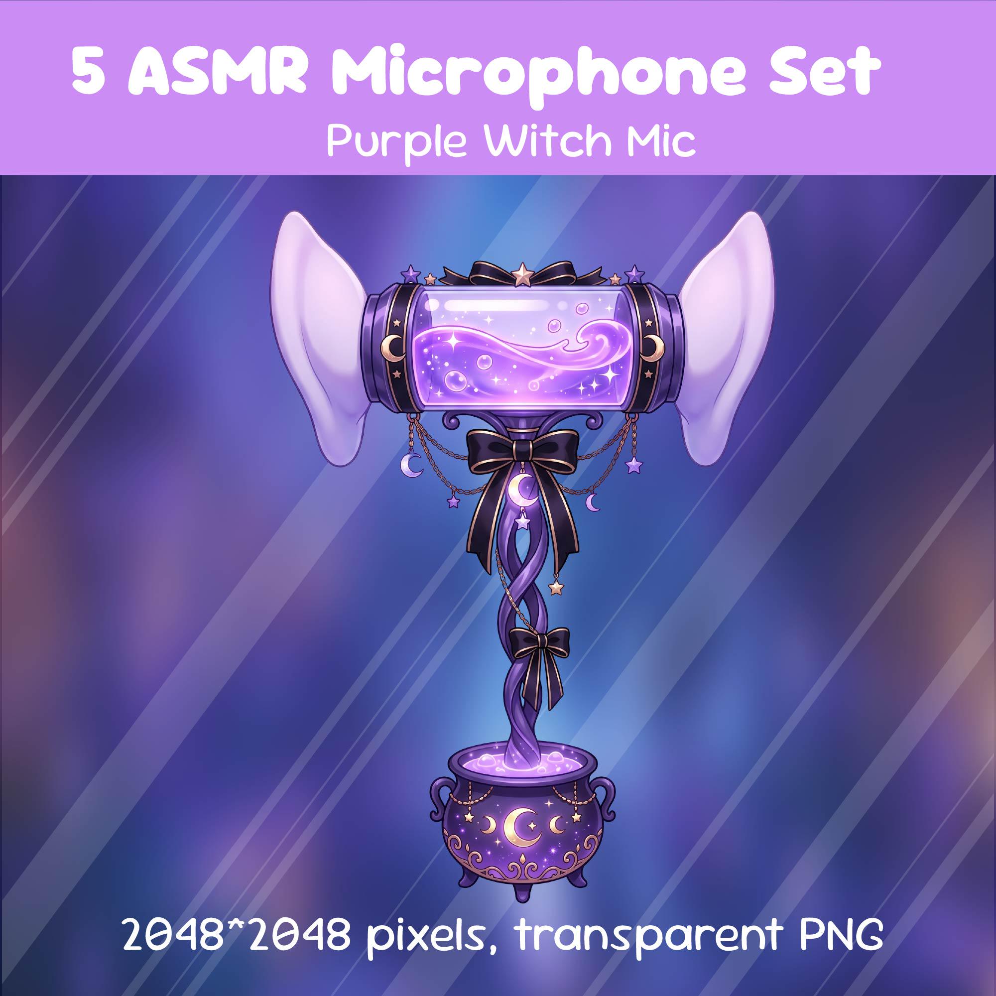 Vtuber ASMR Microphone Assets | Vtuber Props, Live2d, Overlay, Twitch ...