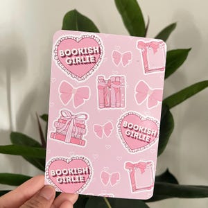 Bookish Girlie Kindle Case Insert, Kindle Cover, Basic and Paperwhite