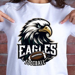 Philly Eagles Football Design: Vintage PNG SVG (Digital Download)