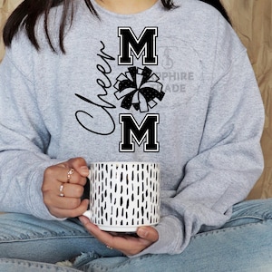 Cheer Mom SVG Cheer Mom Png, Game Day Soccer Svg, cheer mom shirt png, Cheerleader Cheer Competition Shirt Design png