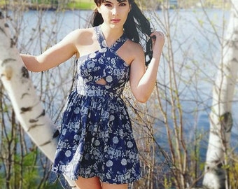 Kate Spade Denim Shirt Dress: Rose Print, Fitted Silhouette (size US6/S) -  Etsy Canada