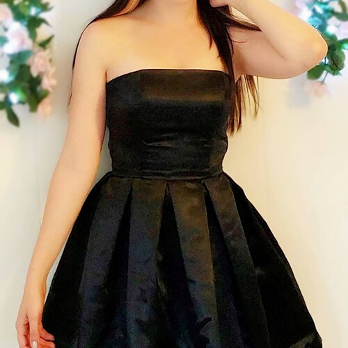 semi formal black dress Dresses For Casual or Occasions finishing at a tea Showpo Mini LBD Dress Black,