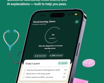 CPC Exam Prep 2026 — 3 Months Full Access | 800 Practice Questions with Rationales, 2 Timed Mock Exams, Flashcards, AI Tutor | App + Web