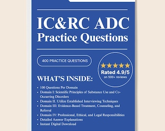 ADC Practice Questions – 400 IC&RC Exam Counseling Questions with Detailed Explanations