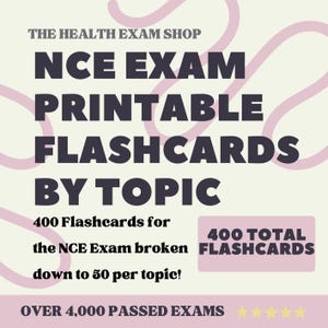 Flashcards des RCE : 400 cartes-éclair numériques imprimables pour réussir vos examens