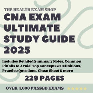 Guida allo studio definitiva per l'esame CNA: include note dettagliate, definizioni, simulazioni d'esame, promemoria e altro / 2025