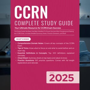 CCRN Exam Ultimativer eBook-Lernführer: 209 Seiten mit detaillierten Notizen, Übungsfragen, Spickzettel und mehr