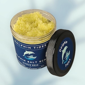 Lemon Salt Scrub - Citrus Seas Exfoliating Body Scrub