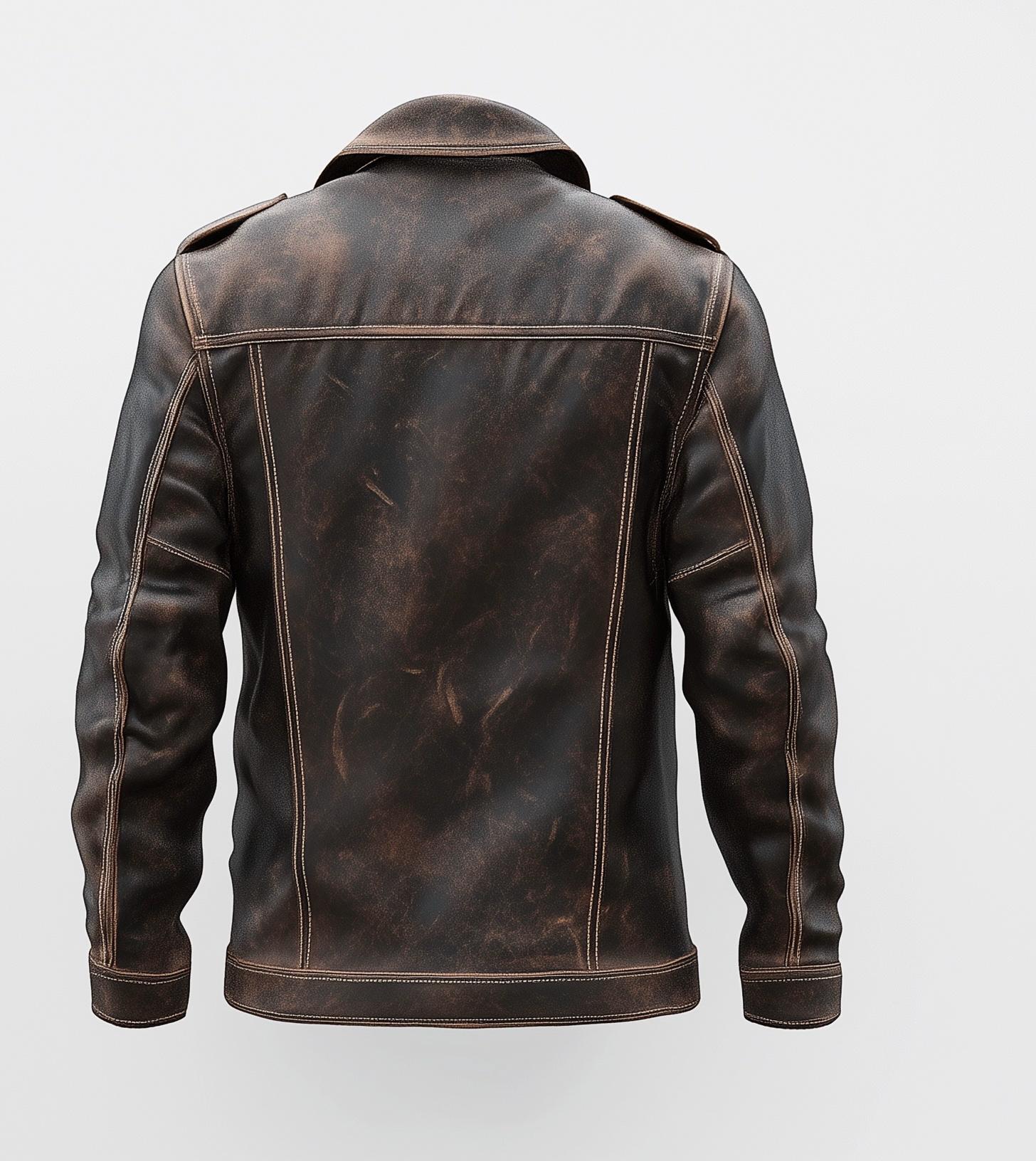 MEN'S LEATHER JACKET - Etsy