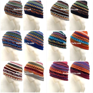 Gorro de alpaca, gorro de lã, gorro de alpaca, chapéu de alpaca, gorro, chapéu peruano de alpaca, chapéu de alpaca do Peru